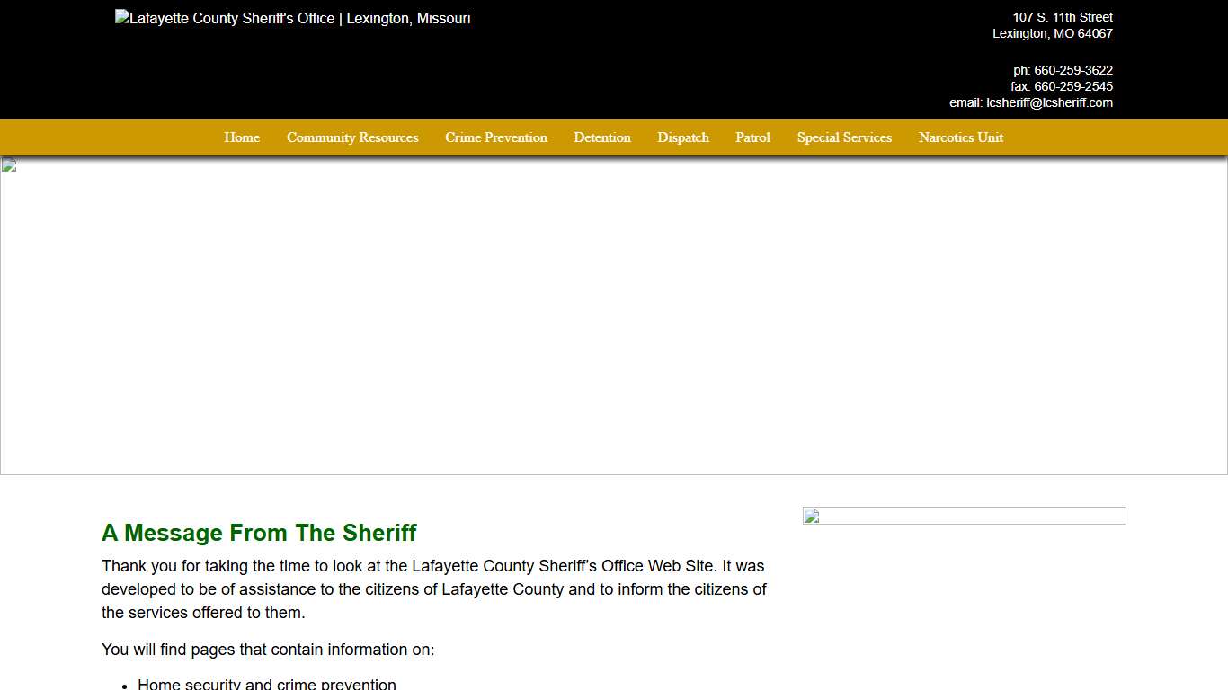 Home - Lafayette County Sheriff Office